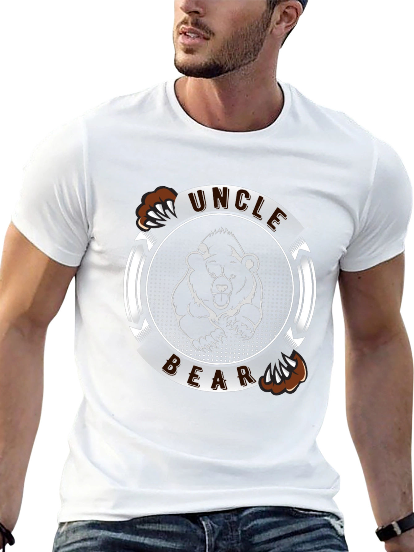 Uncle Bear T-Shirt - Graphic Tee