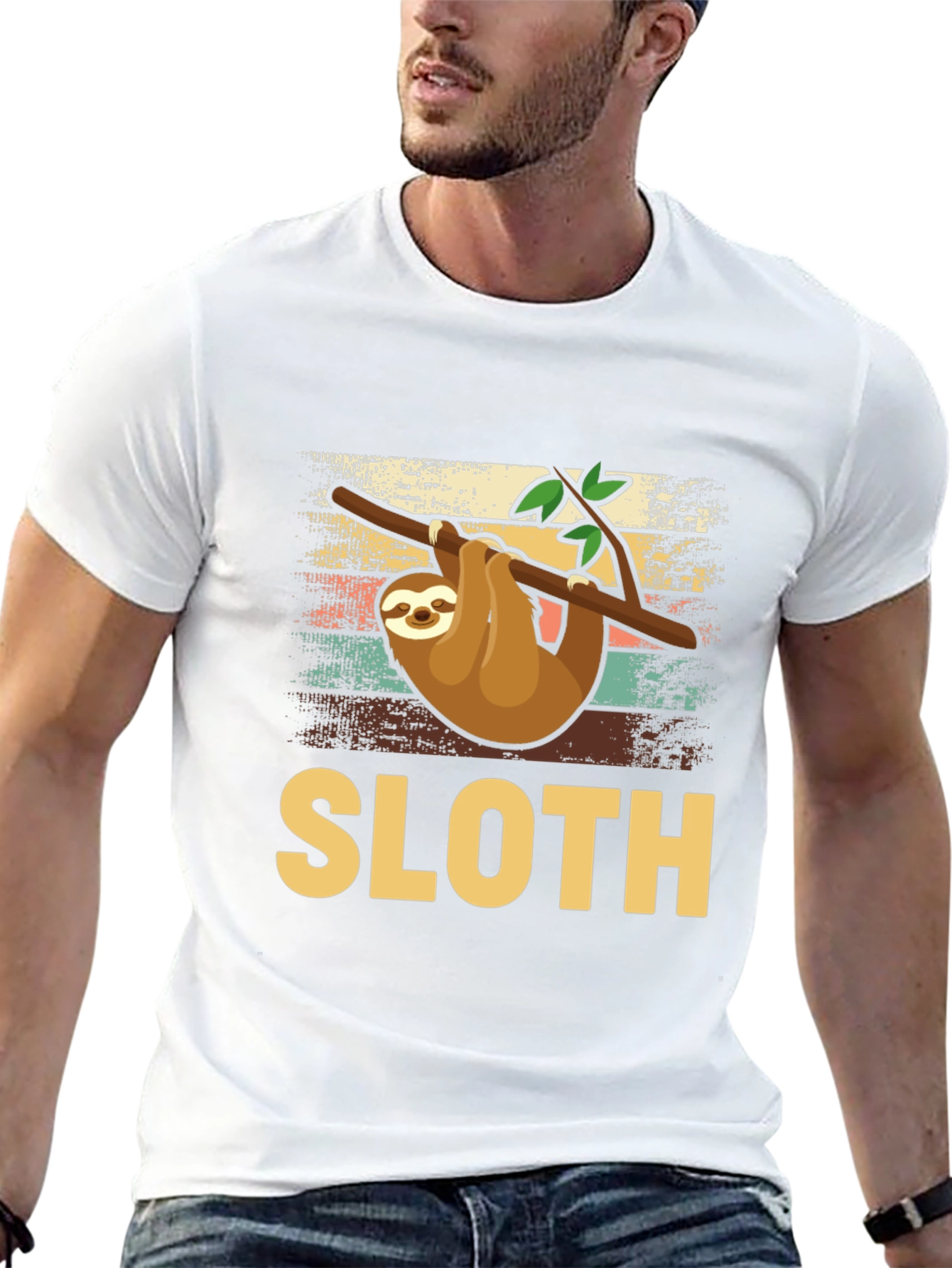 Sloth Graphic Tee - Hang Loose & Stay Cozy!
