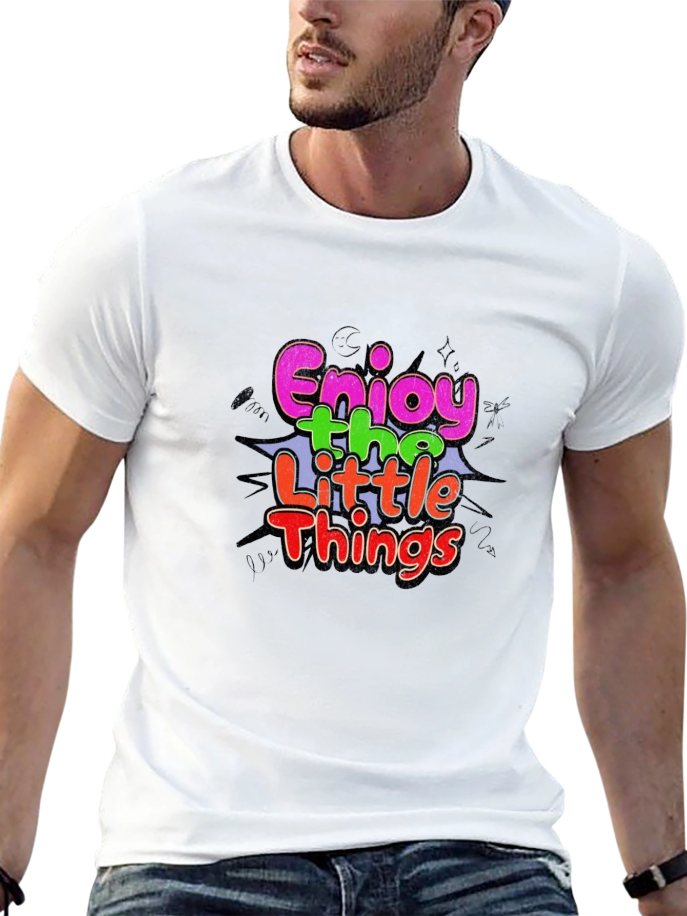 Enjoy the Little Things Graphic T-Shirt