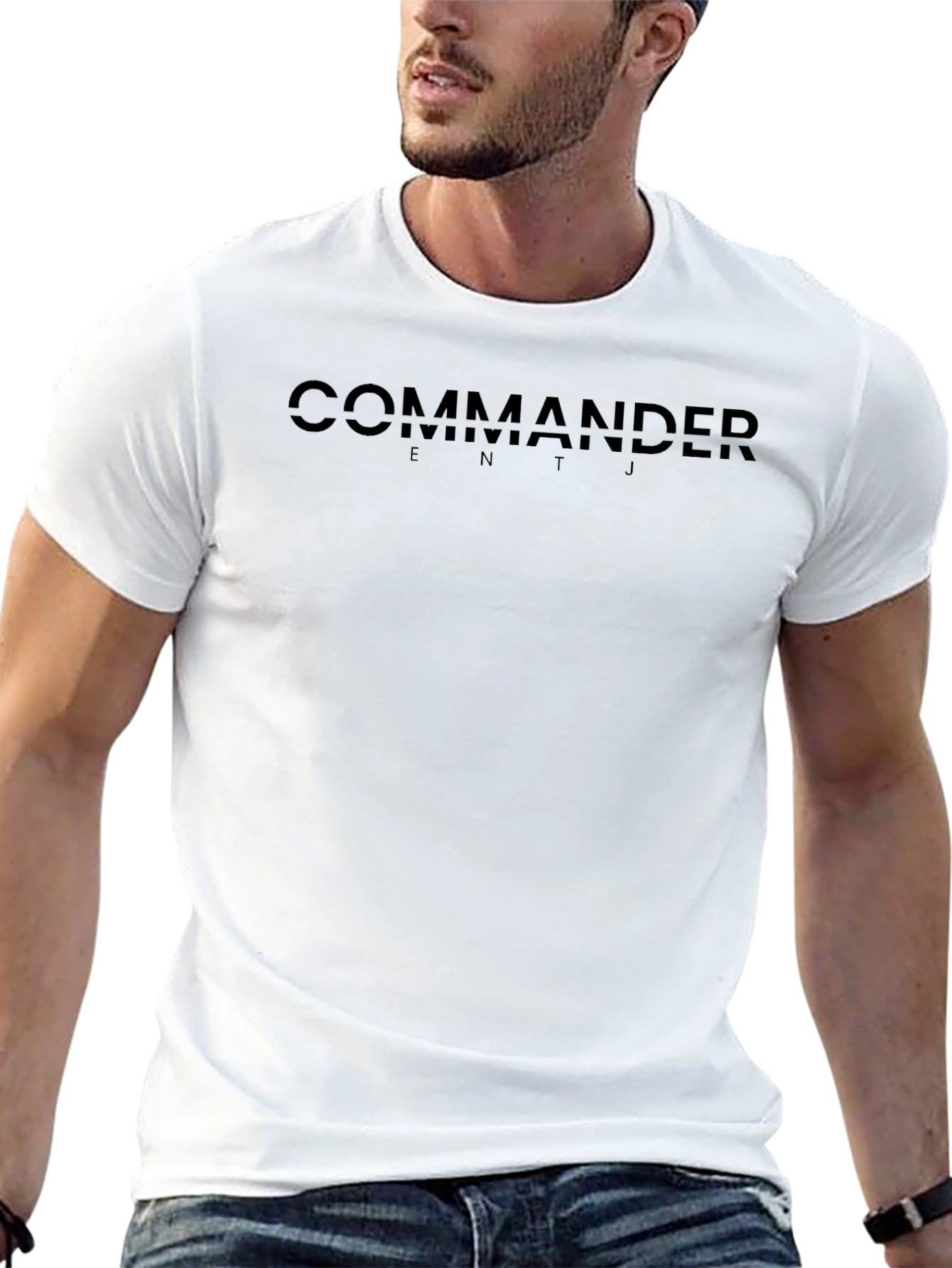 Commander ENTJ Black T-Shirt