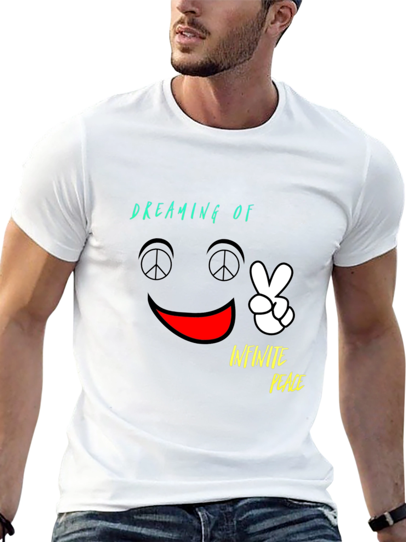Dreaming of Infinite Peace Graphic T-Shirt