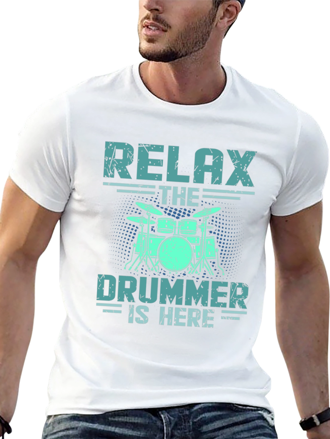 Relax The Drummer Is Here T-Shirt