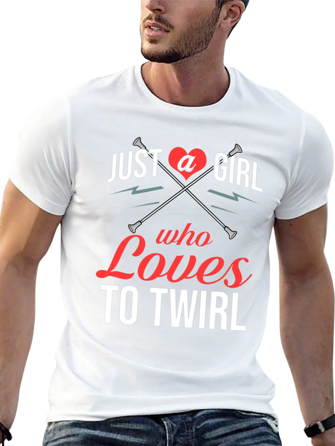 Just a Girl Who Loves to Twirl Graphic Tee