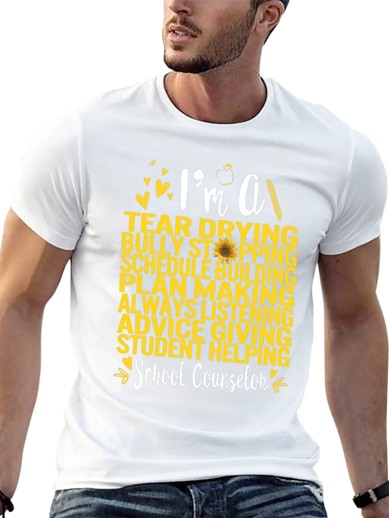 School Counselor Graphic T-Shirt