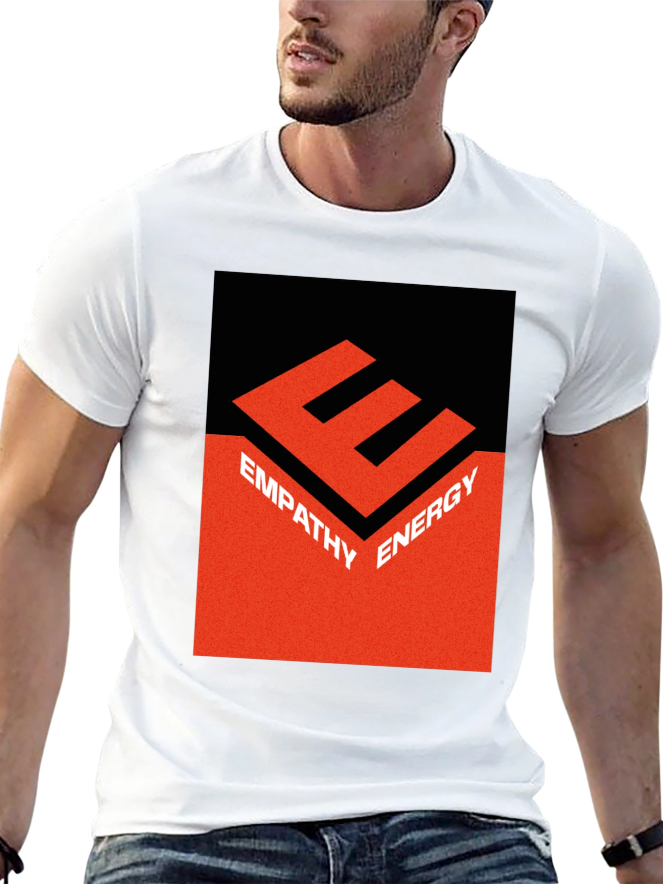 Empathy Energy Graphic Tee - Bold Statement Shirt