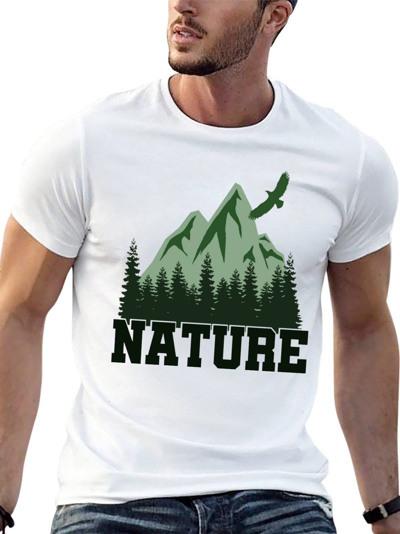 Nature Mountain Graphic Tee