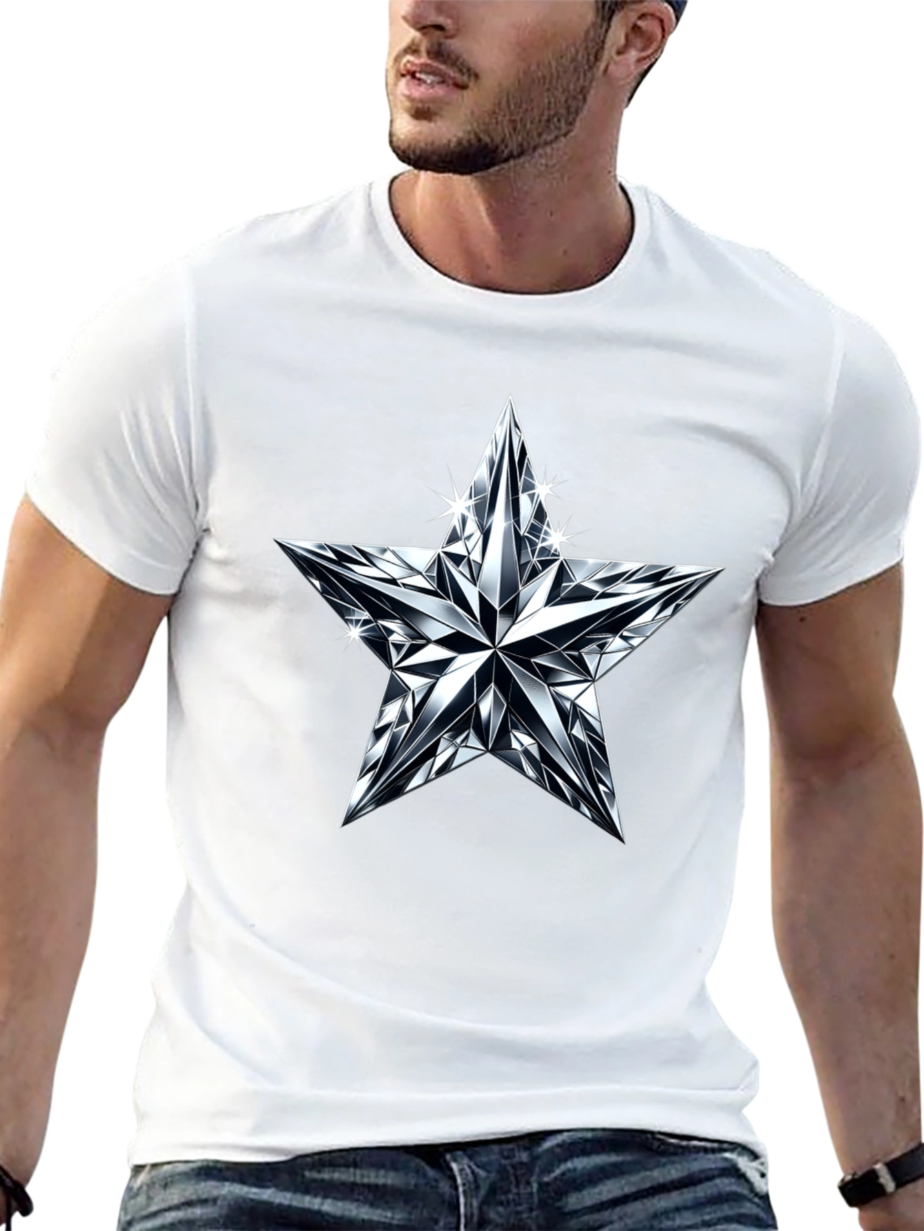 Diamond Star Graphic T-Shirt