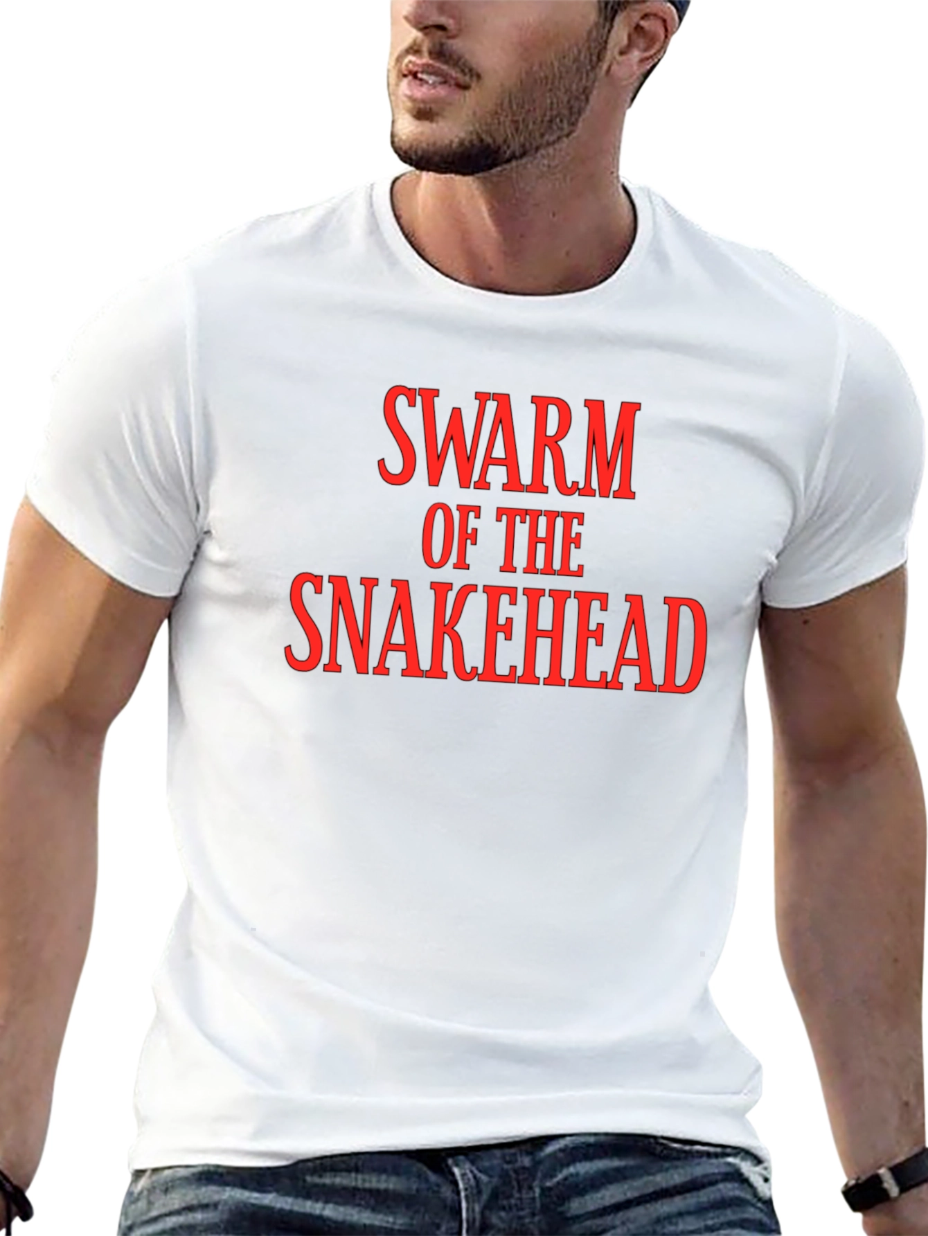 Swarm of the Snakehead Black T-Shirt