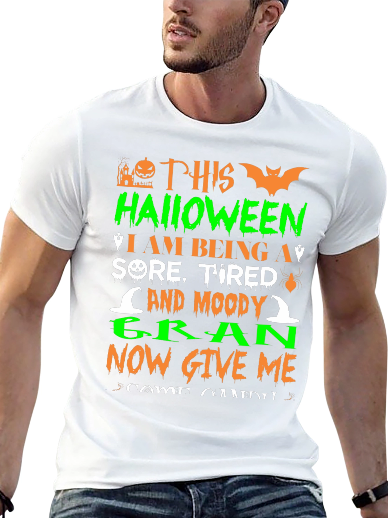 Halloween Moody Gran T-Shirt