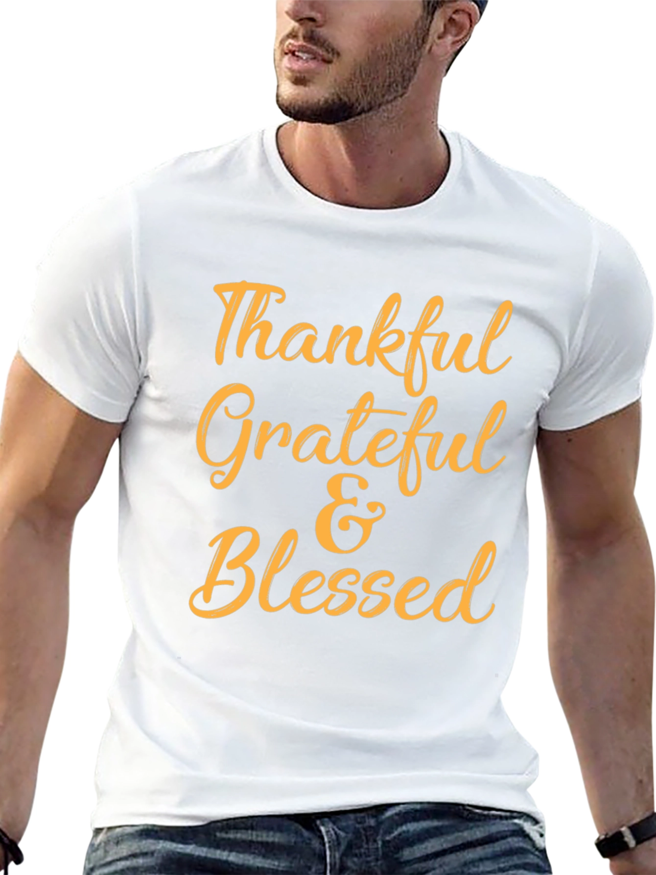 Thankful Grateful & Blessed T-Shirt