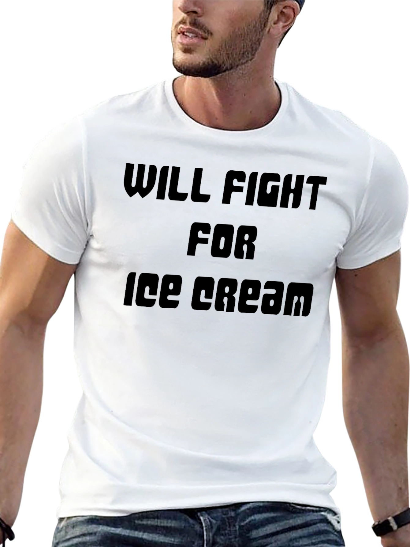 Will Fight For Ice Cream T-Shirt