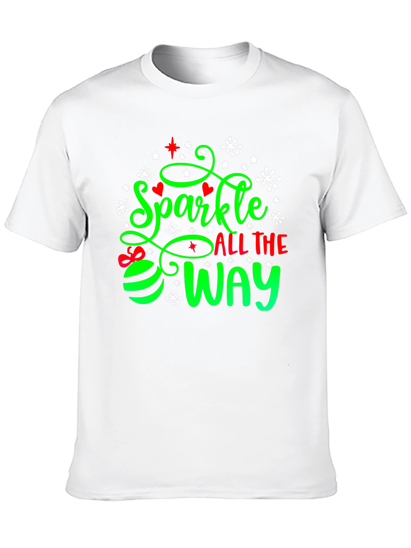 Sparkle All The Way Holiday Tee