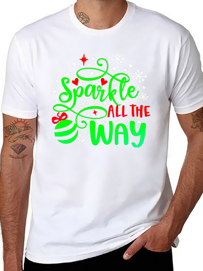 Sparkle All The Way Holiday Tee