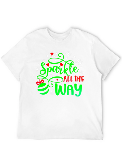 Sparkle All The Way Holiday Tee