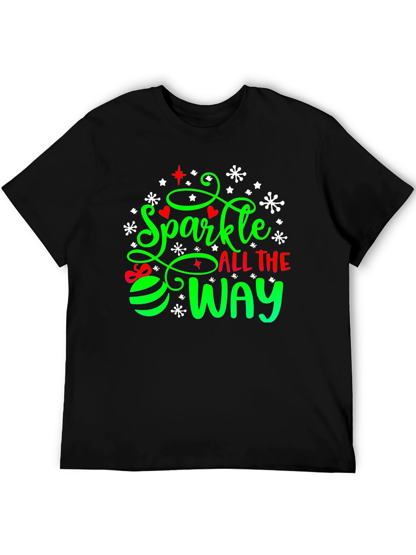 Sparkle All The Way Holiday Tee