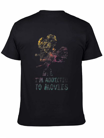 Movie Lovers Black T-Shirt
