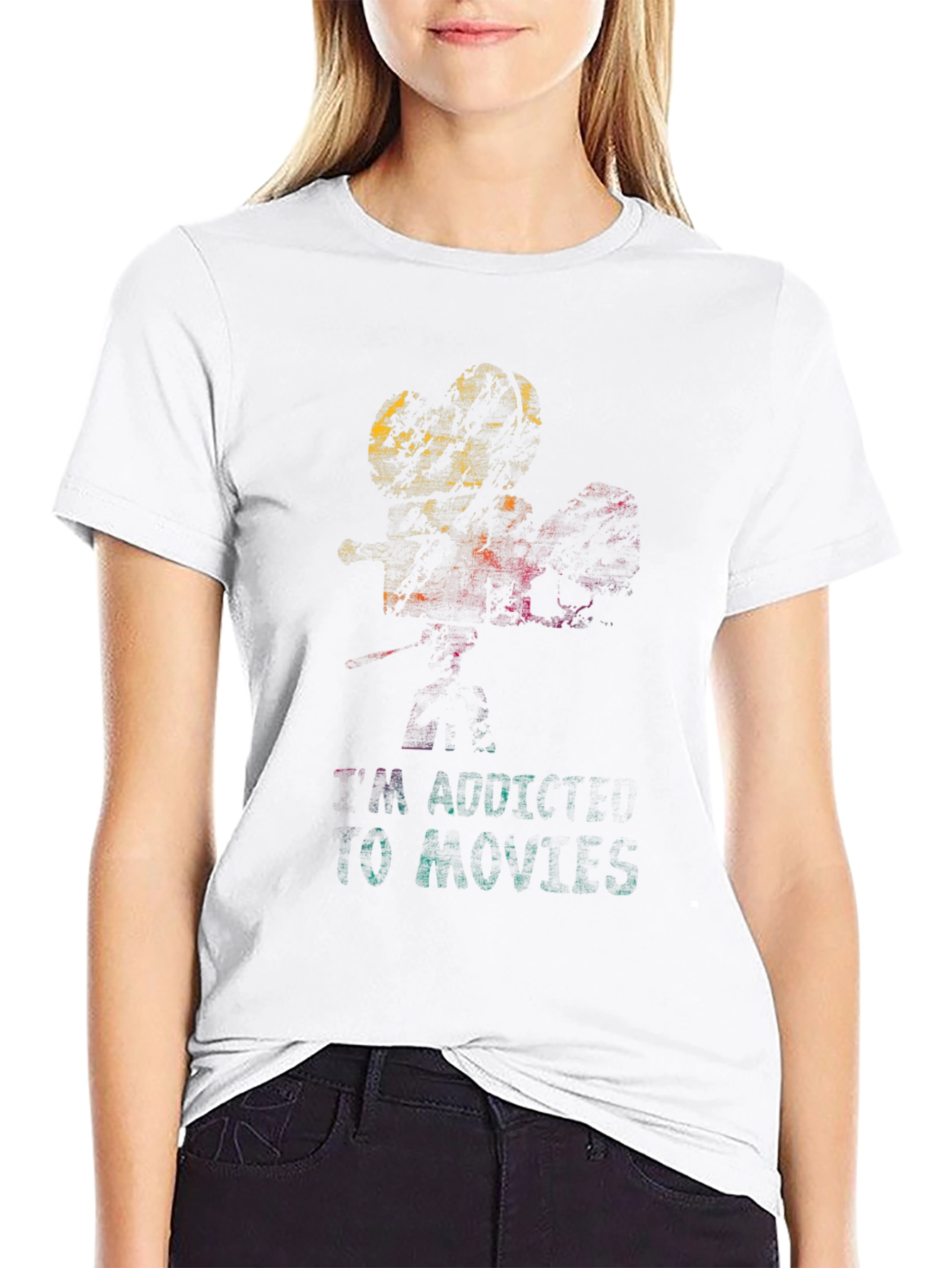 Movie Lovers Black T-Shirt