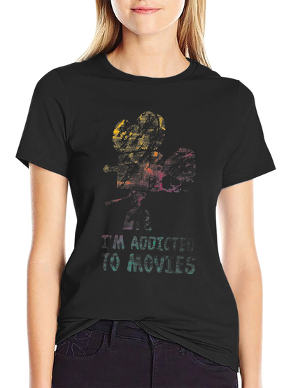 Movie Lovers Black T-Shirt