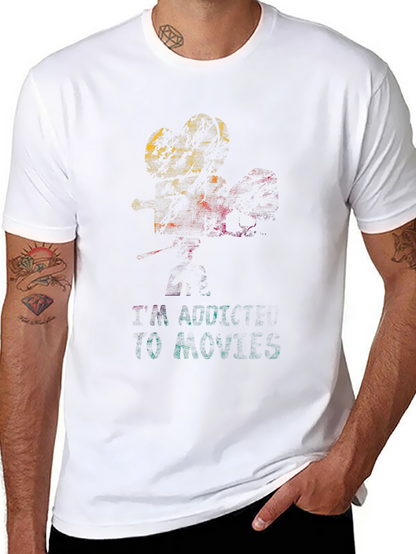 Movie Lovers Black T-Shirt
