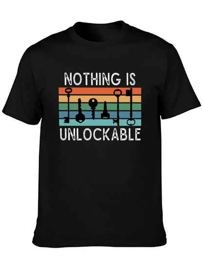 Unlockable T-Shirt - Novelty Graphic Tee