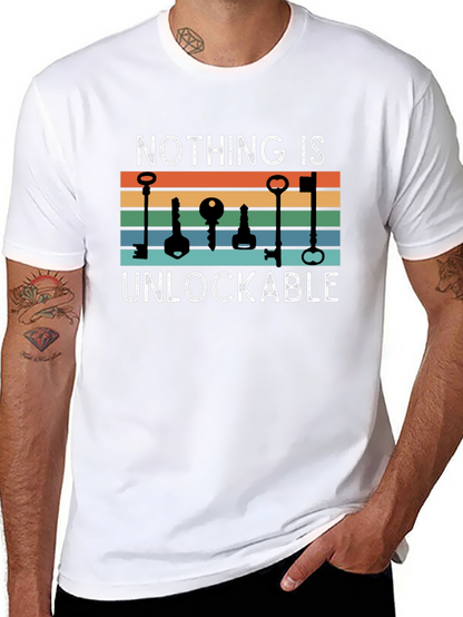 Unlockable T-Shirt - Novelty Graphic Tee