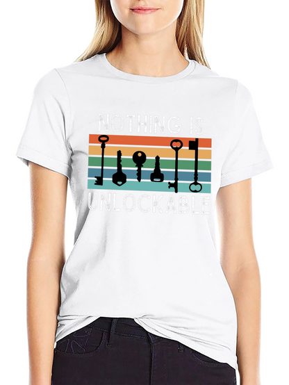 Unlockable T-Shirt - Novelty Graphic Tee