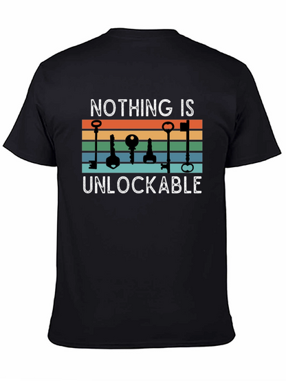 Unlockable T-Shirt - Novelty Graphic Tee