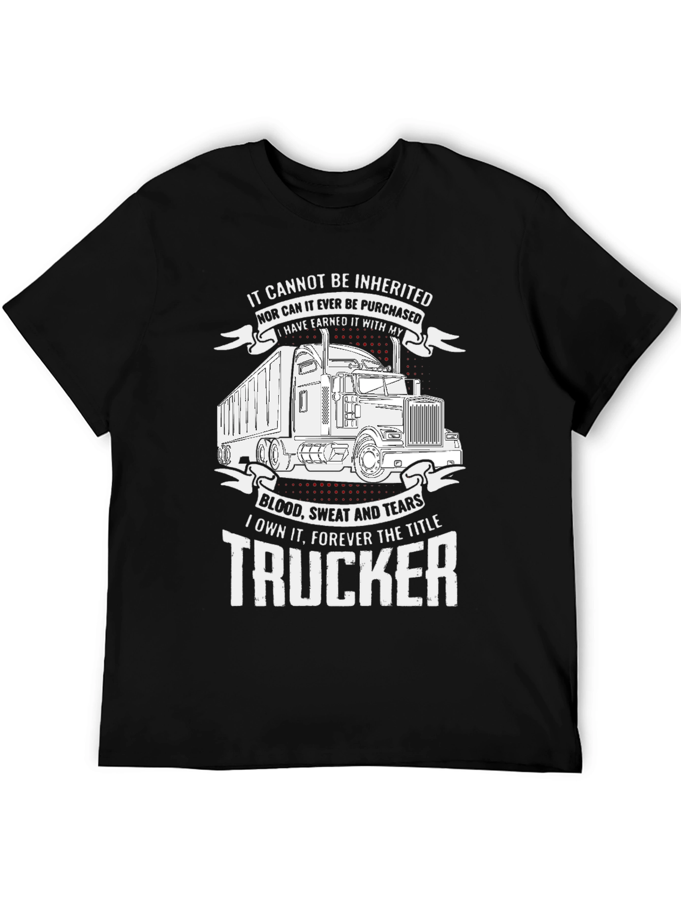 Trucker Graphic Tee - Earned Not Given