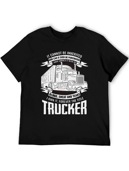 Trucker Graphic Tee - Earned Not Given