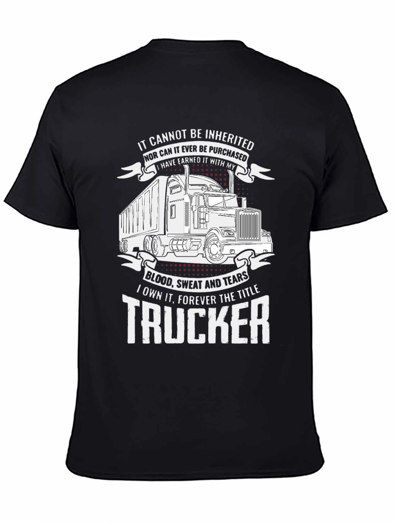 Trucker Graphic Tee - Earned Not Given