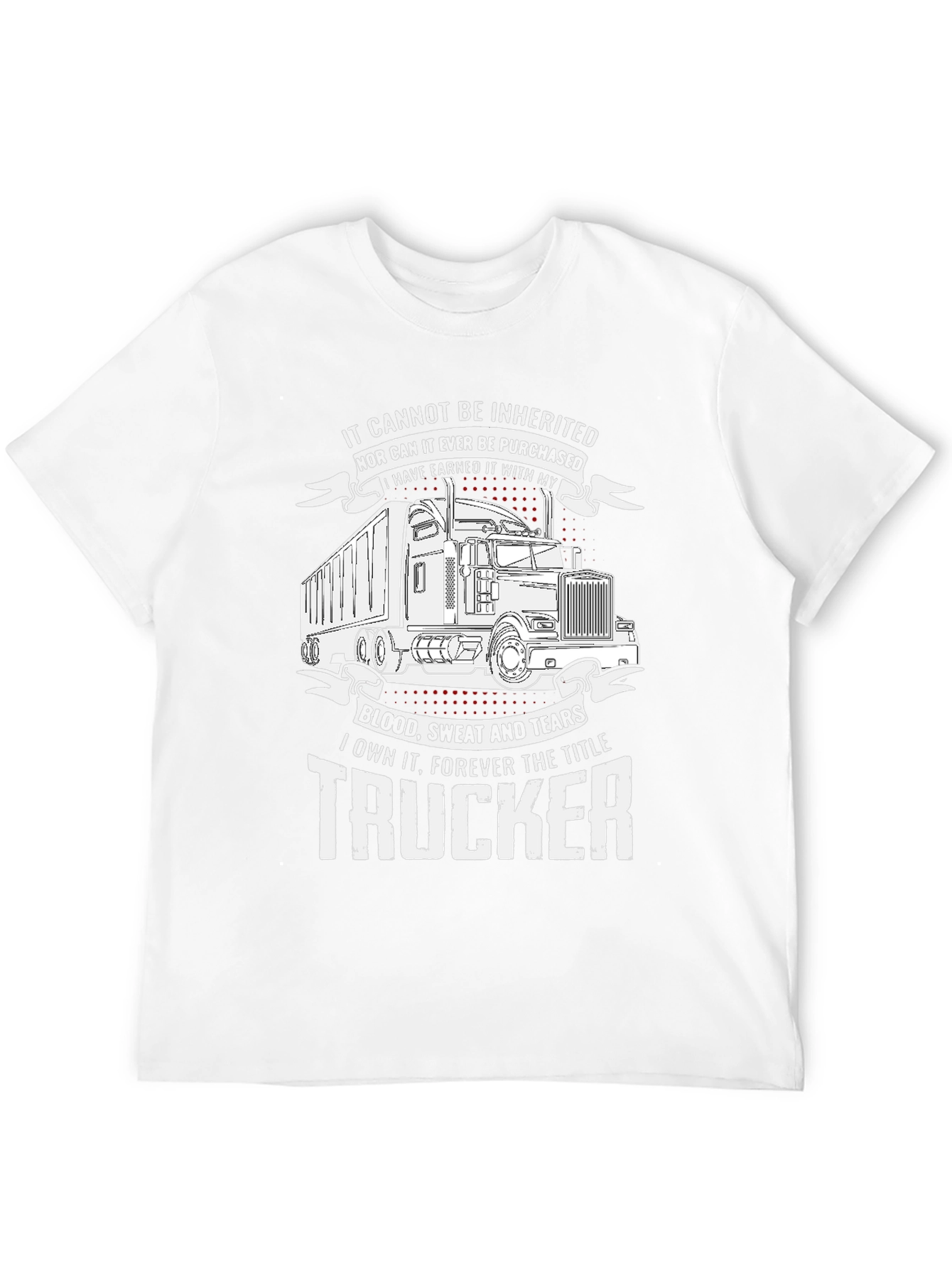 Trucker Graphic Tee - Earned Not Given