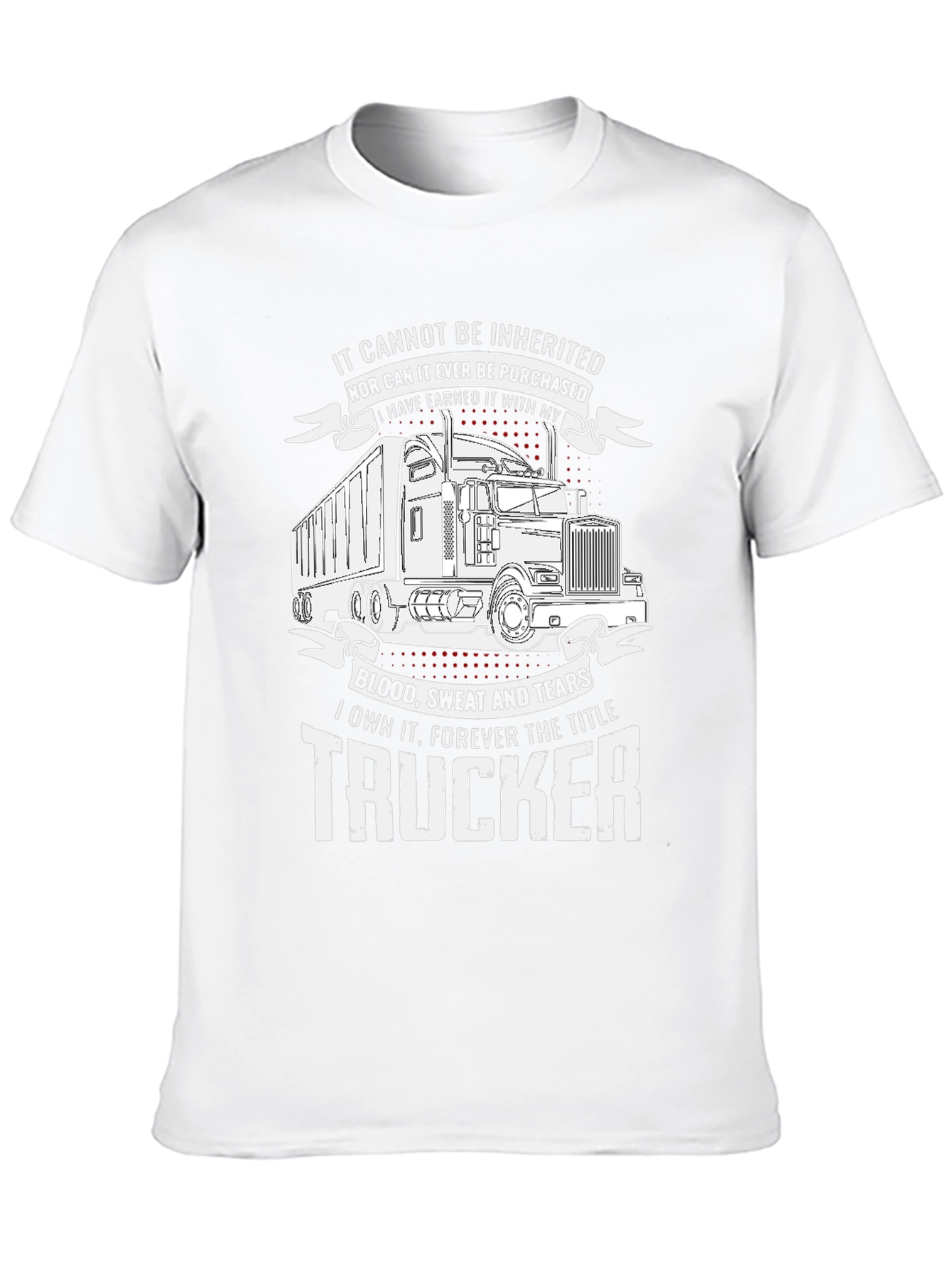 Trucker Graphic Tee - Earned Not Given