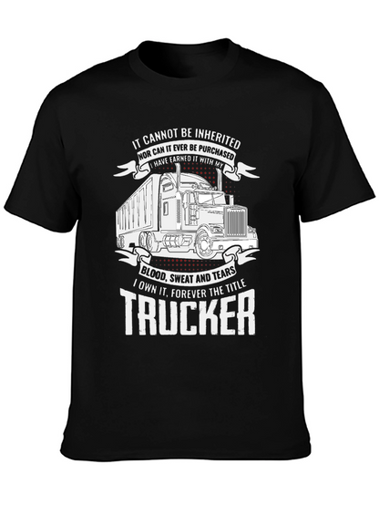 Trucker Graphic Tee - Earned Not Given