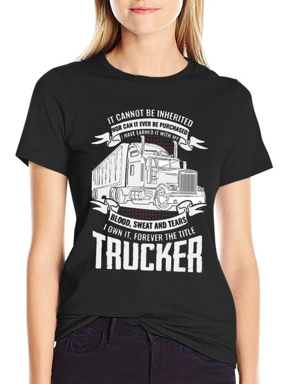 Trucker Graphic Tee - Earned Not Given