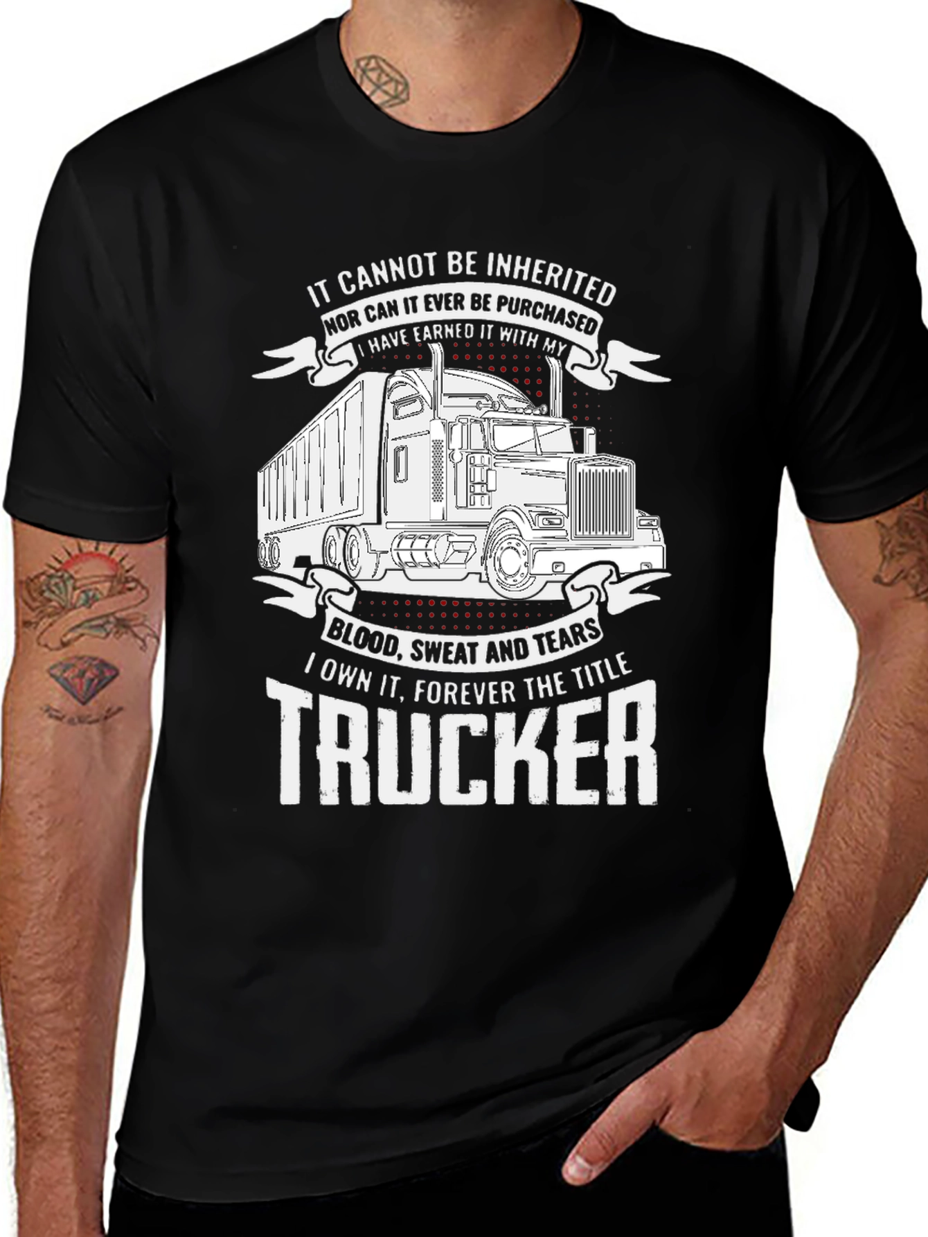 Trucker Graphic Tee - Earned Not Given