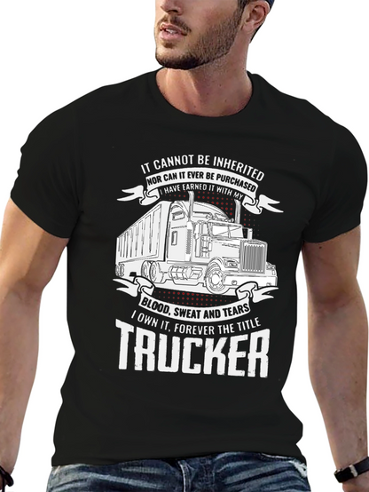 Trucker Graphic Tee - Earned Not Given