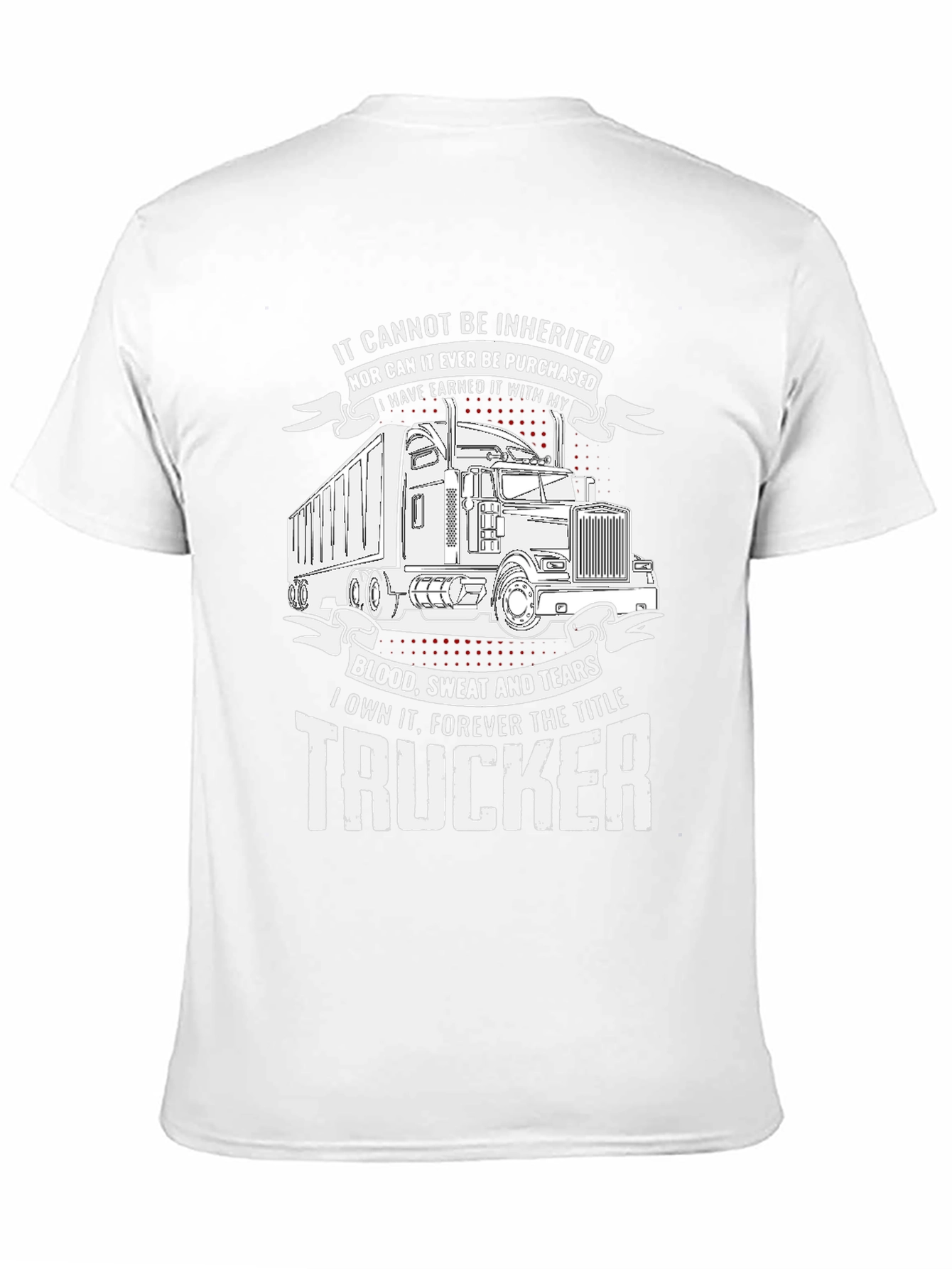 Trucker Graphic Tee - Earned Not Given