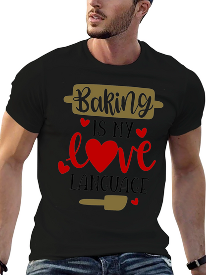 Baking is My Love Language Graphic Tee