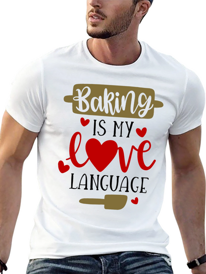 Baking is My Love Language Graphic Tee
