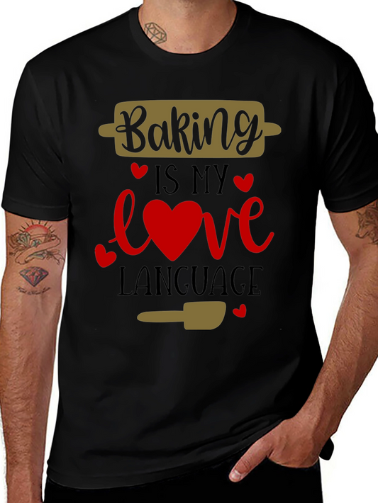 Baking is My Love Language Graphic Tee