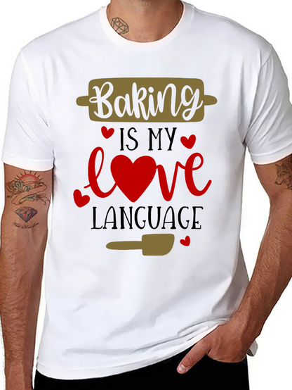 Baking is My Love Language Graphic Tee