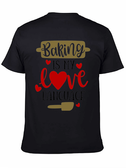 Baking is My Love Language Graphic Tee
