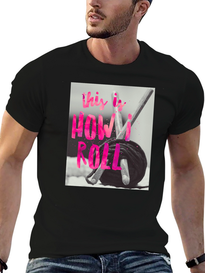 Crochet How I Roll T-Shirt