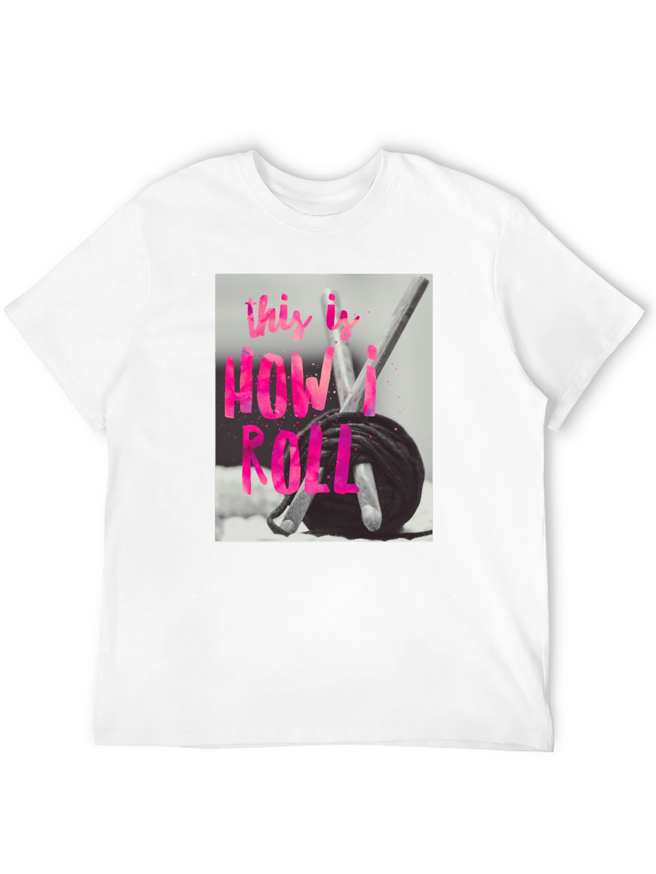 Crochet How I Roll T-Shirt