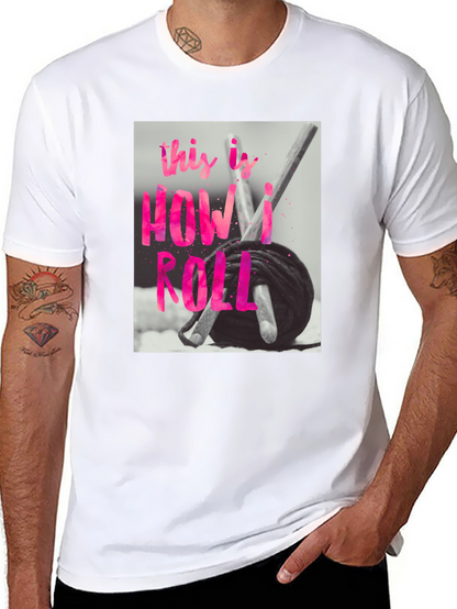 Crochet How I Roll T-Shirt