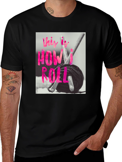 Crochet How I Roll T-Shirt