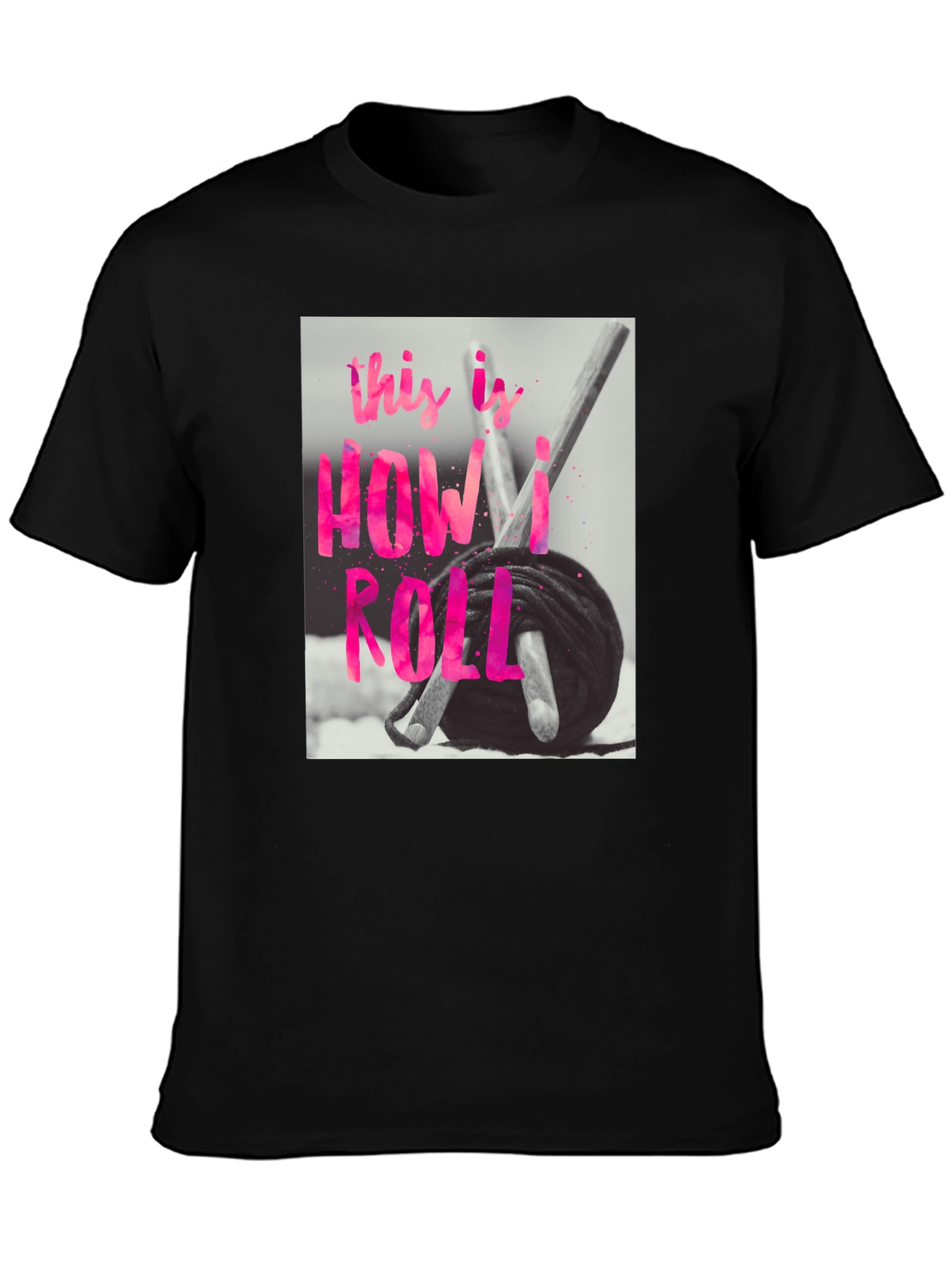 Crochet How I Roll T-Shirt