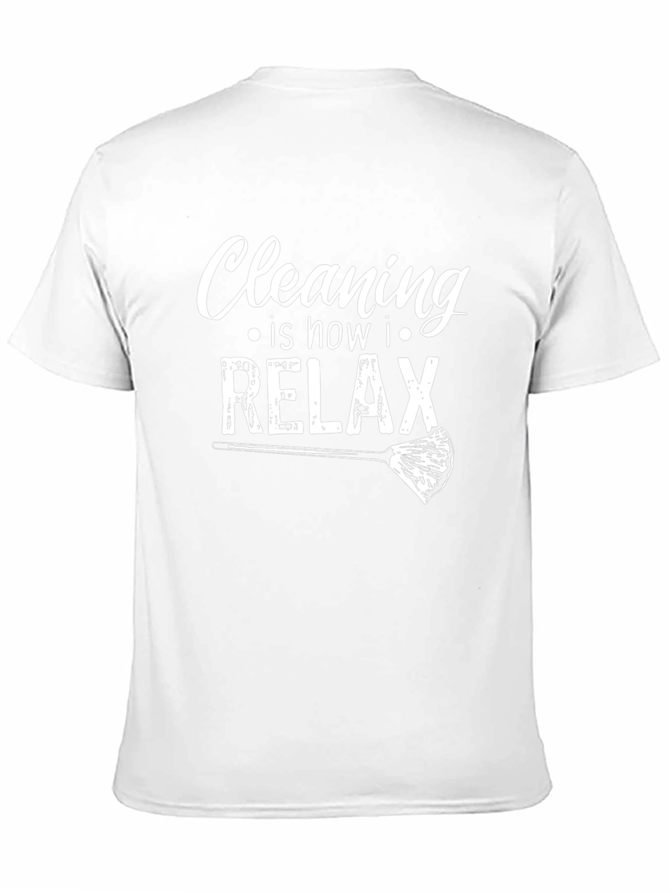 Cleaning is How I Relax Graphic Tee
