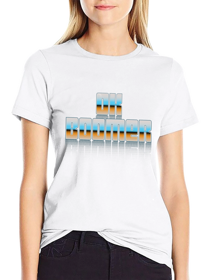 OK Boomer Graphic T-Shirt - Trendy Slogan Tee