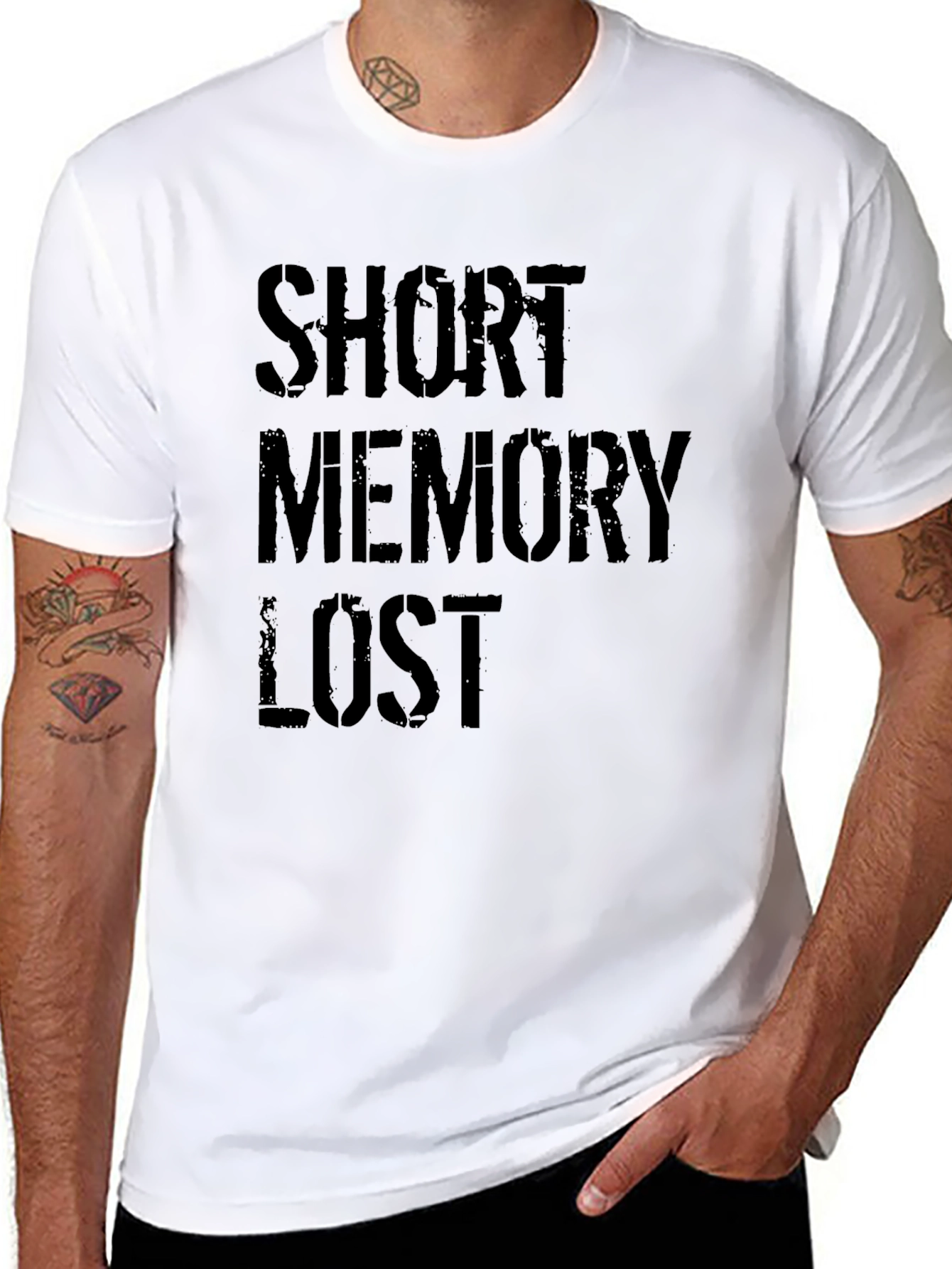 Short Memory Lost Graphic Tee